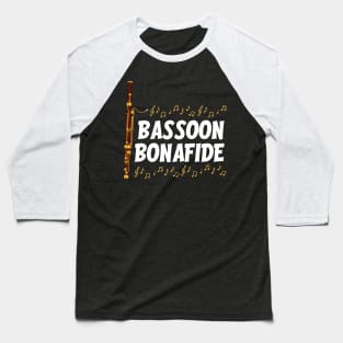 Bassoon Player Baseball T-Shirt